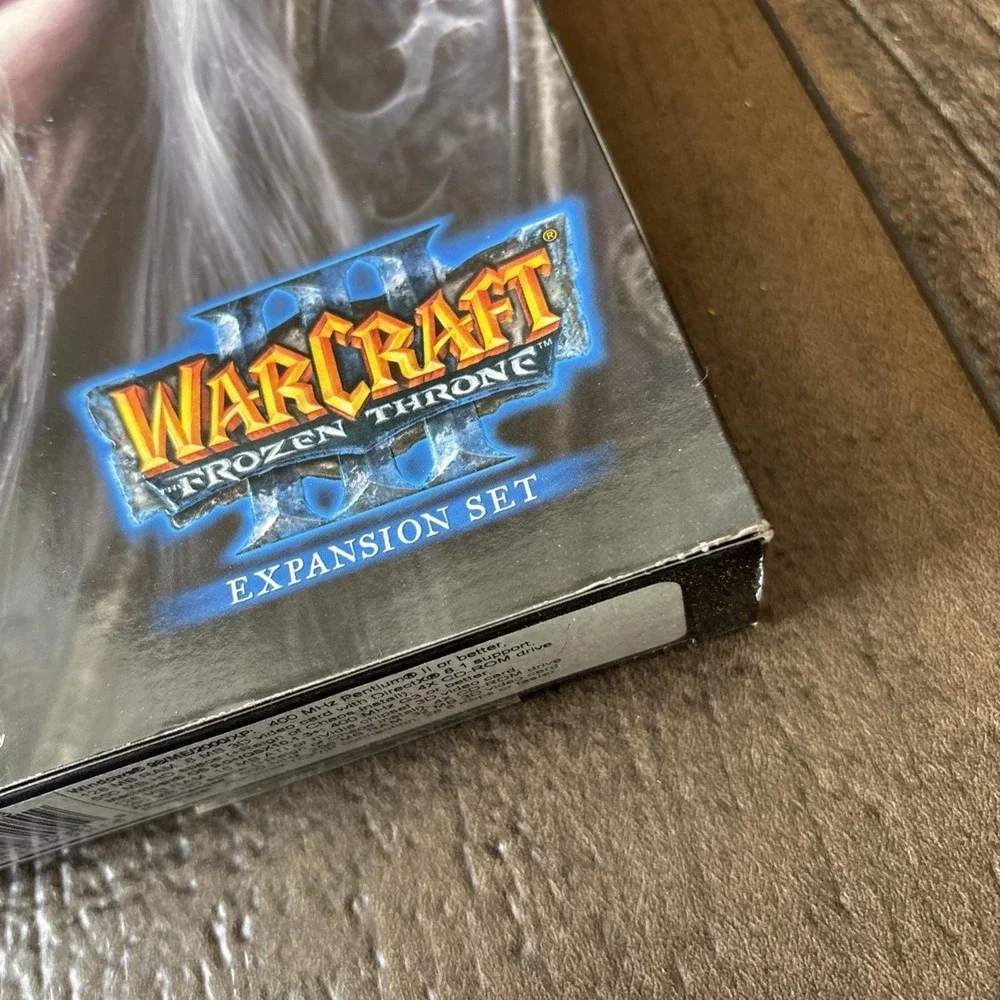 NOS Sealed Warcraft 3 Frozen Throne Expansion Set PC/Mac New Old Stock